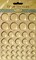 K & Company Marcella K Dome Stickers Clear Round Epoxy Stickers